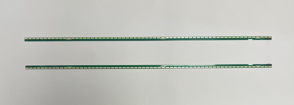 Led backlight strip for tv LG 49" set (RIGHT + LEFT) 63LED EDGE 49" V15 UF6700 UHD REV01 9 R-Type EAV62952202B & 49" V15 UF6700 UHD REV01 9 L-Type EAV62952202A